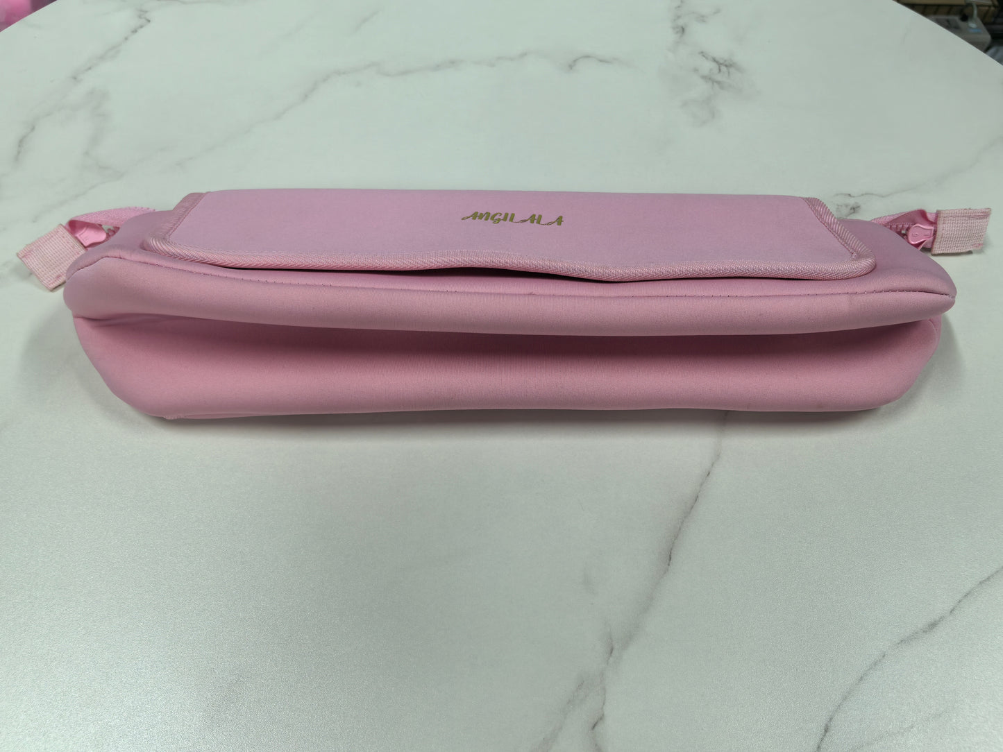 ANGILALA Hair Tools Travel Bag, Cosmetic Bags, Portable Organizer, Color Pink
